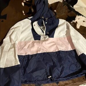 Colorblock Windbreaker Jacket
